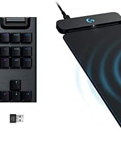 Logitech G915 TKL Wireless RGB Mechanical Keyboard and Powerplay System