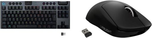 Logitech G915 TKL Wireless RGB Keyboard and PRO X Superlight Mouse