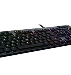 Logitech G815 RGB Mechanical Gaming Keyboard Low Profile Clicky Black