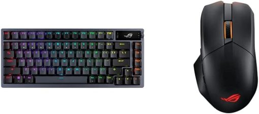 ASUS ROG Azoth 75% Wireless DIY Custom Gaming Keyboard ROG Chakram X Origin Gaming Mouse Bundle