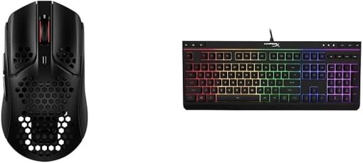 HyperX Pulsefire Haste Wireless Mouse and Alloy Core RGB Keyboard Bundle