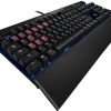 Corsair K30 Gaming Keyboard with 6 Programmable G Keys and Red LED 4