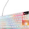 SteelSeries Apex Pro TKL Gen 3 White HyperMagnetic Gaming Keyboard