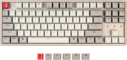 Keychron K8 Wireless Mechanical Keyboard for Mac and Windows Users