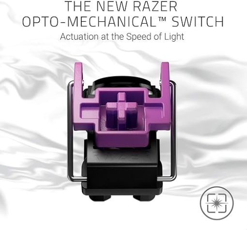 Razer Huntsman Gaming Keyboard Fastest Clicky Optical Switches RGB - Image 2