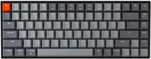 Keychron K2 V2 Mechanical Keyboard Wireless Wired 75 Percent Layout