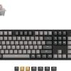 Keychron Double Shot Cherry PBT Keycap Full Keycap Set (219 Keys) – Black on White 3