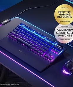 SteelSeries Apex Pro TKL Wireless Gaming Keyboard Renewed Model 2