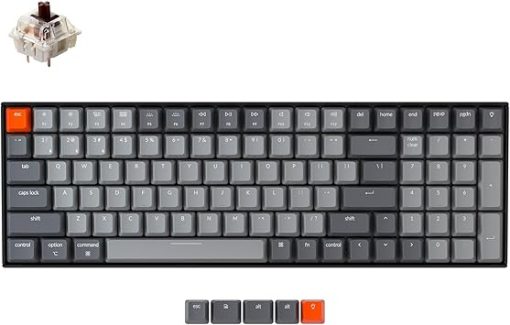 Keychron K4 96% Mechanical Keyboard Wireless Bluetooth Wired USB