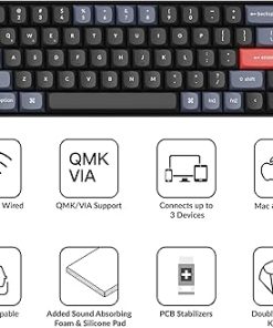Keychron K6 Pro Wireless Mechanical Keyboard Hot Swappable Brown Switch 2