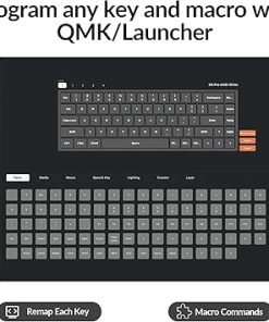 Keychron K6 Pro Wireless Custom Mechanical Keyboard with Brown Switches 2