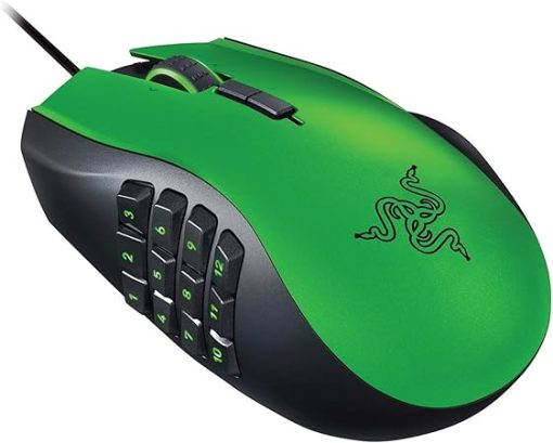 Razer Naga Limited Edition Green MMO Laser Gaming Mouse