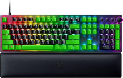 Razer Huntsman V2 Gaming Keyboard PBT Keycap Upgrade Bundle