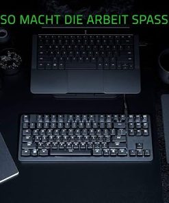 Razer BlackWidow Lite Compact Gaming Keyboard with Orange Switches 2