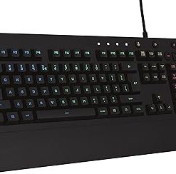 Logitech G213 Prodigy RGB Gaming Keyboard QWERTY UK Layout Black