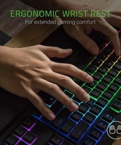 Razer Ornata Chroma Revolutionary Mecha-Membrane RGB Gaming Keyboard with Individually Backlit Mid-Height Keys Wrist Rest – Ergonomic Design (Renewed) 2