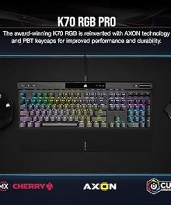 Corsair K70 RGB MK.2 Rapidfire Gaming Keyboard Cherry MX Speed Renewed 2
