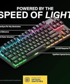 SteelSeries Apex 9 TKL Mechanical Gaming Keyboard Optical Switches 2