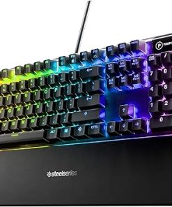 SteelSeries Apex 5 Mechanical Gaming Keyboard with Rival 3 Mouse 2